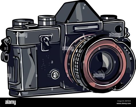 Vintage Canon Camera Clip Art