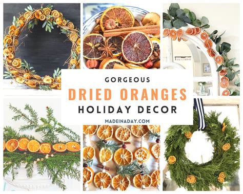 24 Dried Orange Slices For Holiday Decor Made In A Day