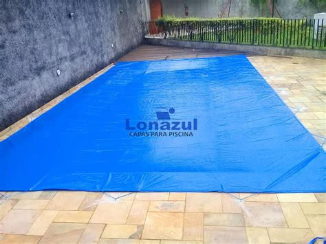 Lona Azul Para Piscina 4 5x2 Pvc Vinil 500 Micras 2x4 5 Lonazul