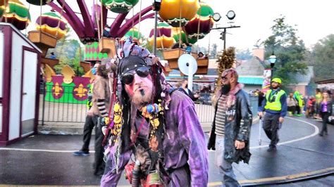 Fright Fest At Six Flags Great America (Part 2) (10/17/21) - 4K - YouTube