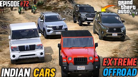 Indian Cars Extreme Off Roading New Thar Fortuner Innova Bolero