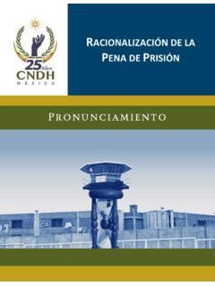 RACIONALIZACIÓN DE LA PENA DE PRISIÓN cndh org mx racionalizaci 211