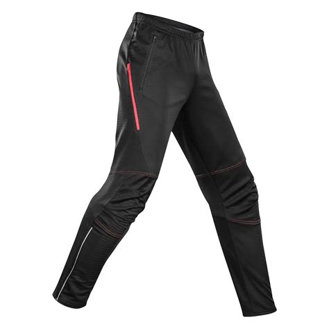 Lixada Men S Waterproof Cycling Pants Thermal Fleece Windproof Winter