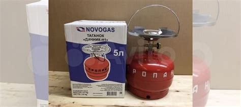 Таганок газовый Дачник-Н1, 5л. Новогаз Беларусь купить в Москве с ...