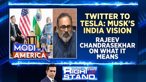 IT Minister Rajeev Chandrasekhar Exclusive Interview On PM Modi US