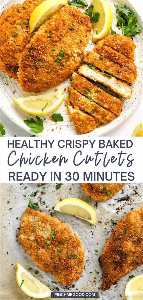 Crispy Oven Baked Chicken Cutlets Artofit