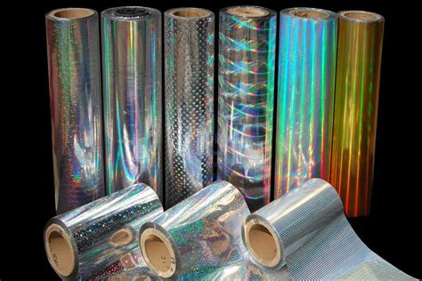 PET Metallized Holographic Film Packaging Type Roll In New Delhi