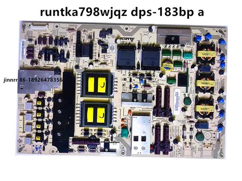 Original Sharp Lcd Lx A Lcd Tv Power Board Runtka Wjqz Dps Bp