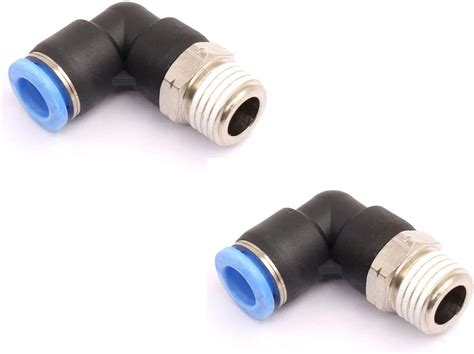 Ceker 1 4 Elbow Male Airlines Push Fittings 90 Degree Push To Connect