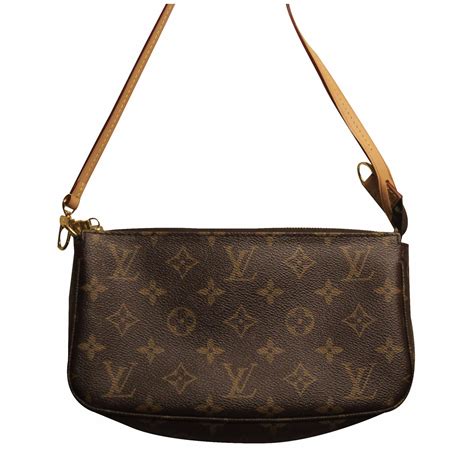 Louis Vuitton Clutch bag Brown Leather ref.21294 - Joli Closet