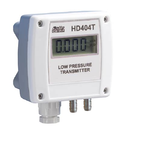 Pressure Hd T Hd St Series Low Pressure Transmitters Delta Ohm