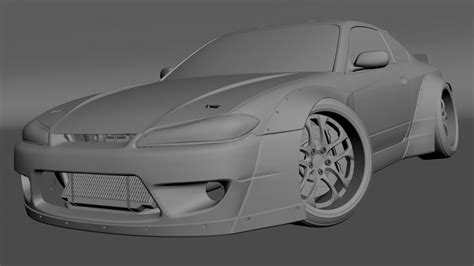 Nissan Silva S15 Rocket Bunny 3d Model Cgtrader