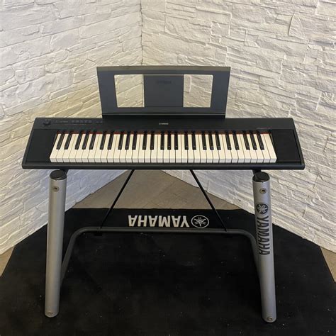 Used Yamaha Piaggero Np Portable Digital Piano In Black Stock Id