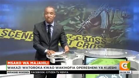 Citizen TV Kenya On Twitter Msako Wa Majahili Wakazi Watoroka Kwao