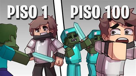 El Reto De Los Pisos En Minecraft Youtube