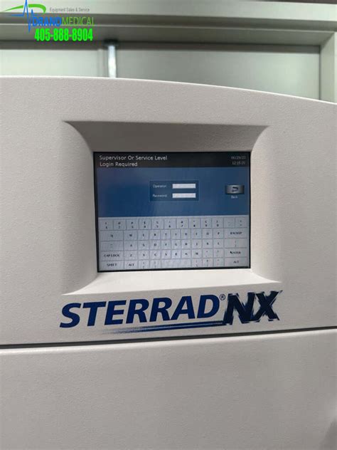 Asp Sterrad Nx 10033 Sterilizer W Cart Medsold