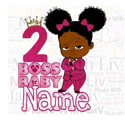 Printable Boss Baby 2nd Birthday Personalized Digital File - Etsy