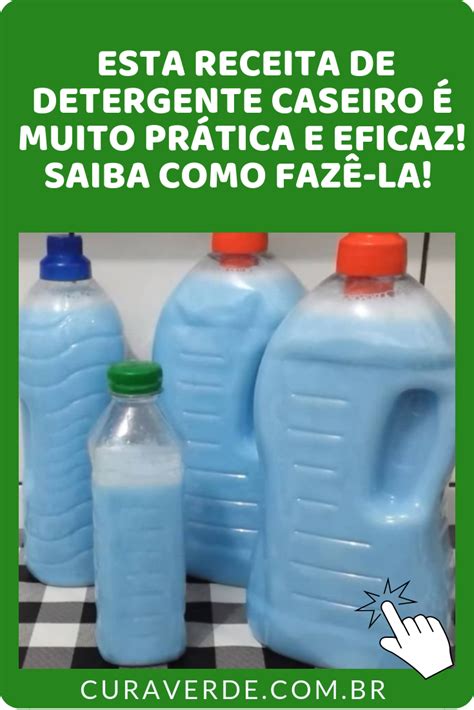 Aprenda Como Fazer Detergente Caseiro De Um Jeito F Cil Aprender Como