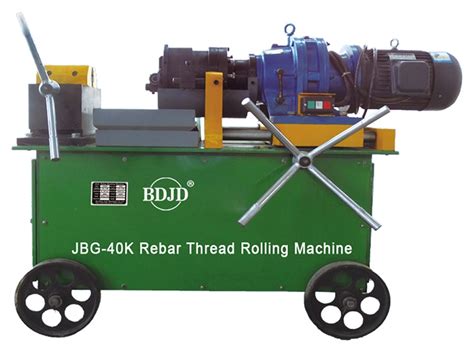 JBG 40KI Electrical Rebar Threading Machine For Construction China