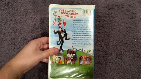 Dr Seuss The Cat In The Hat 2003 Vhs Review Youtube