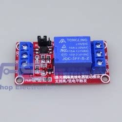 Jual Relay Module 1 Channel 5V 12V 24V Supports High And Low Trigger