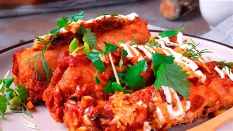Enchiladas Mexicanas Con Salsa Picante Paulina Cocina