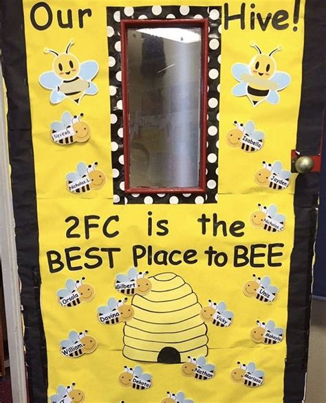 Classroom Door Bee Hive Theme Classroom Door Displays Bee