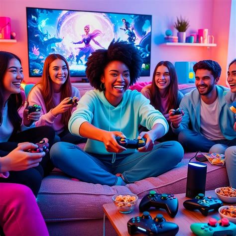 Happy Friendship Day Card Of Friend Group Premium Ai Generated Image