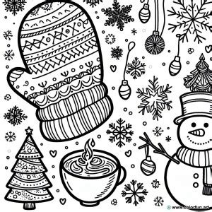 11 Coloriages De Moufles Coloriages Gratuits Pour Enfants ColorFun Fr