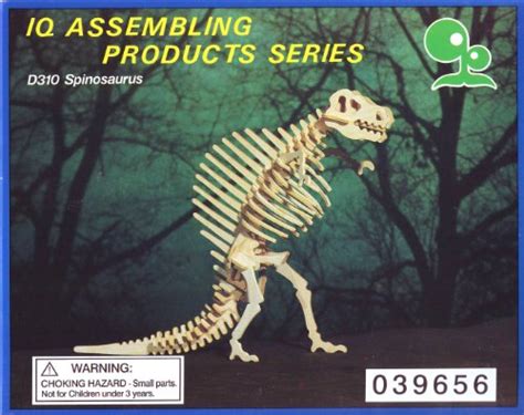 IQ ASSEMBLING PRODUCTS SERIES D310 SPINOSAURUS DINOSAUR MODEL KIT