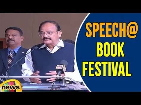 Venkaiah Naidu Speech At Book Festival Vijayawada Mango News YouTube