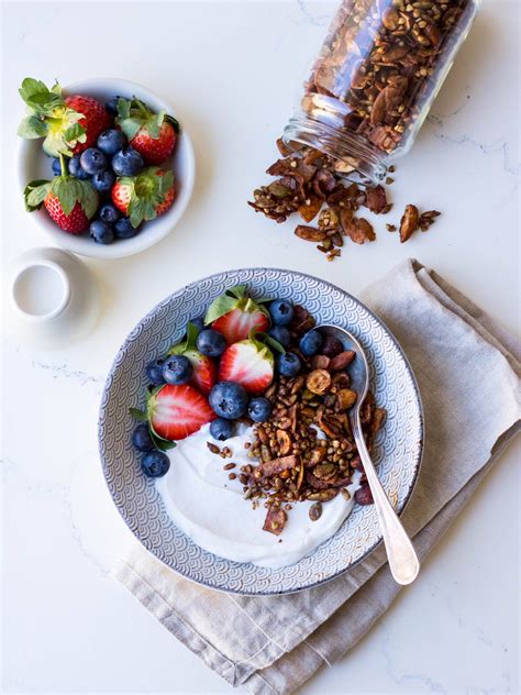 Cacao Hazelnut Granola With Buckwheat Gluten Free Nourish Every Day