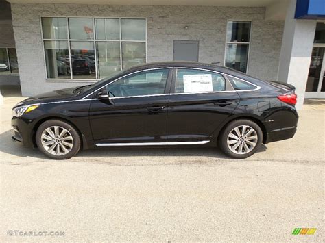 Phantom Black 2017 Hyundai Sonata Sport Exterior Photo #116439649 ...