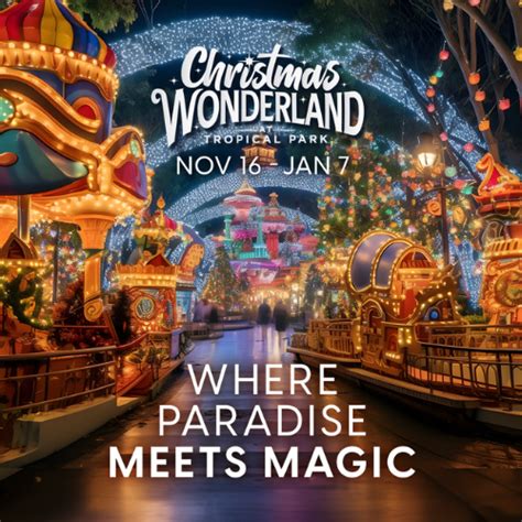 “CHRISTMAS WONDERLAND” COMES TO TROPICAL PARK | Miami's Community News