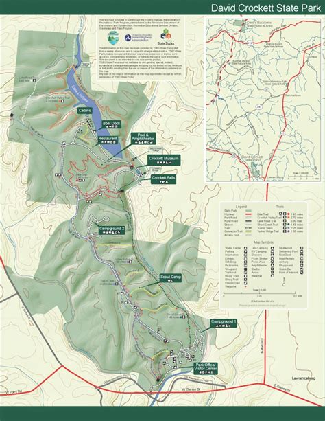 Florida Caverns State Park Map - Printable Maps