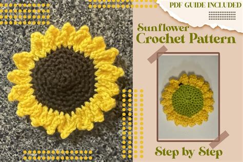 Beautiful Sunflower Crochet Pattern