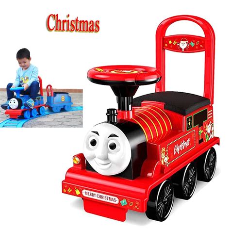 Thomas Electric Train Child Baby Walker Stroller Boys Toy Ride On Train