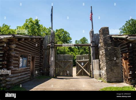 Fort Boonesborough State Park In Kentucky Stock Photo Alamy