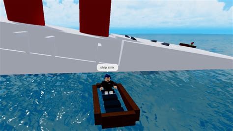 Survive A Sinking Ship Roblox Youtube