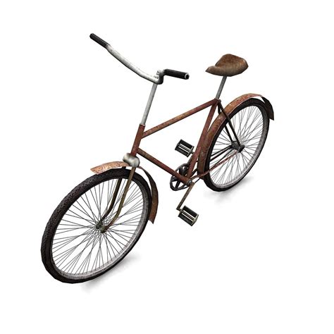 3d Old Bicycle Model