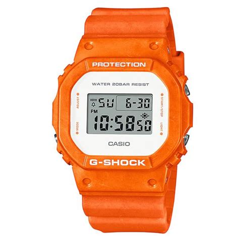 G Shock Gショック ジーショック Origin オリジン 5600 シリーズ カシオ Casio デジタル 腕時計 オレンジ マーブル Dw 5600ws 4jf 国内正規モデル