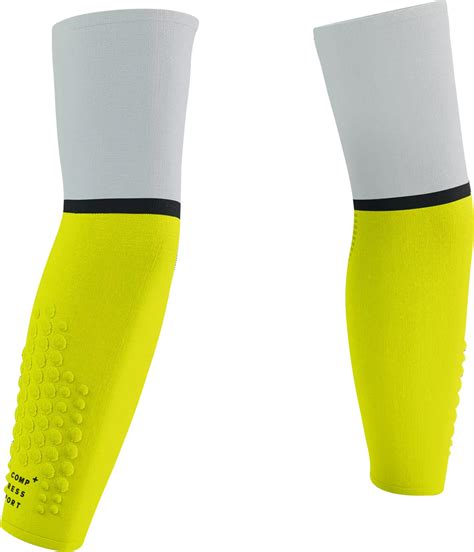 Compressport Armforce Ultralight Arm Sleeve White Start Fitness