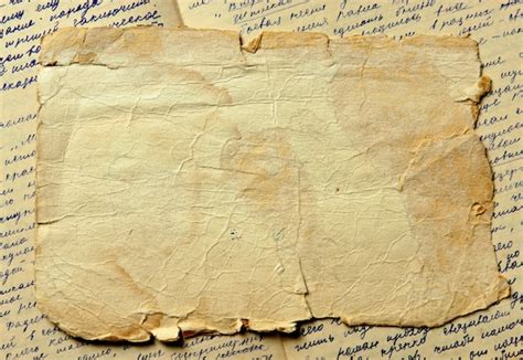 Old Letter Paper Texture