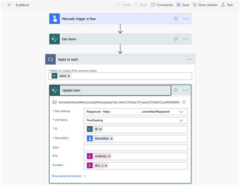 Building A Time Tracking Solution Using Power Automate Flow