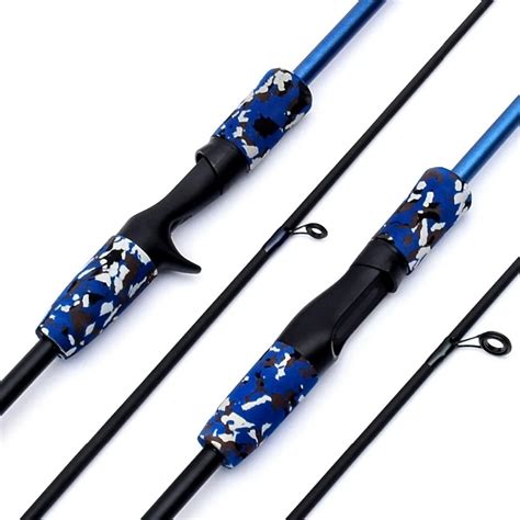 18m Carbon Fiber Spinning Rods Blue Green Camouflage Lure Wt18 3