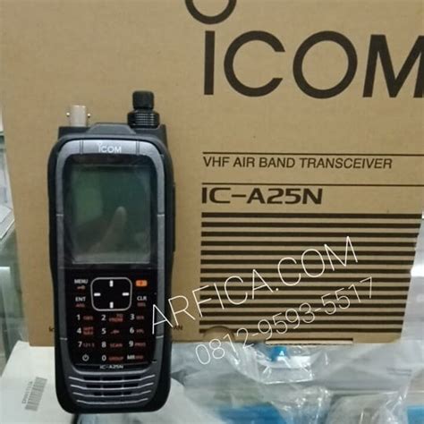 Jual Radio Ht Icom Ic A N Vhf Air Band Transceiver Ht Icom Ic A N