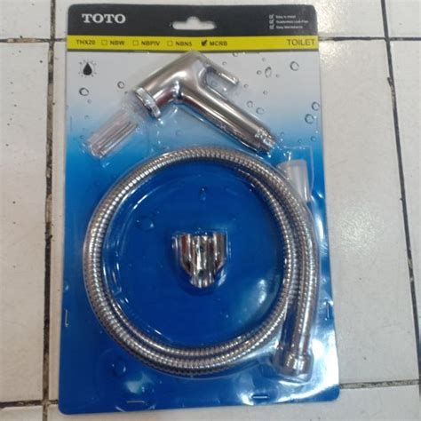 Jual Shower Toilet Jet Shower TOTO STAINLESS THX 20MCRB Jakarta