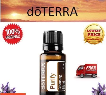 DoTERRA Purify Essential Oil 15ml EXP 2025 Lazada