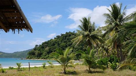 Vista Panorámica de Playa Binga | Binga Beach Resort - Palawan