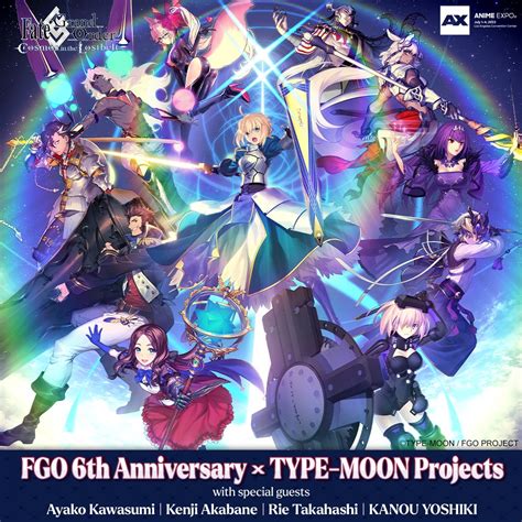 Fate Grand Order USA On Twitter Celebrate Fate Grand Orders 6th